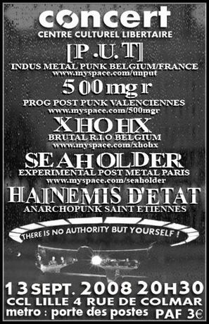Seaholder show poster #18