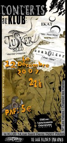 Seaholder show poster #19