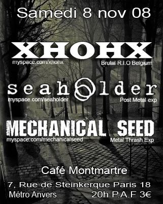 Seaholder show poster #31