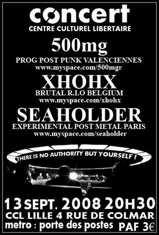 Seaholder show poster #37